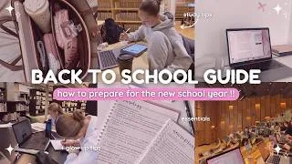 Thumbnail: ULTIMATE BACK TO SCHOOL GUIDE 2026 🎀 friends, confidence & glow up tips