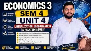 Thumbnail: Economics 3 II Unit 4 II Sem 4 II Full Syllabus With Notes II Adv Varun Dixit #varundixit #economics