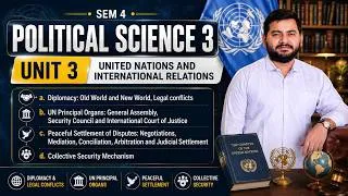 Thumbnail: Political Science 3 II Unit 3 II Sem 4 II Full Syllabus With Notes II Adv Varun Dixit #polscience