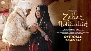 Thumbnail: ZEHER MOHABBAT TEASER -AFSANA KHAN FT SONAL CHAUHAN| TAHA BADUSSHA| LAKSHAY SIDDHARTH| ADYAH MUSIC
