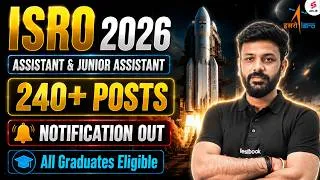 Thumbnail: ISRO Recruitment 2026 | ISRO Assistant Recruitment 2026 | ISRO Job Vacancy 2026 | Rahul Sir