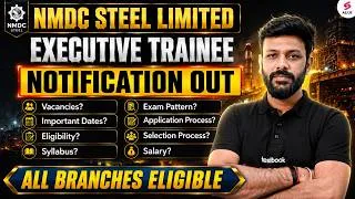 Thumbnail: NMDC Recruitment 2026 | NMDC Vacancy 2026 | NMDC Executive Trainee Notification Details | Rahul Sir