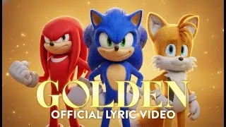 Thumbnail: HUNTR/X - "GOLDEN" vs Sonic the Hedgehog (Official Music Video)