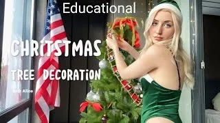 Thumbnail: 4K Transparent EMIVAH USA Christmas Cleaning Routine Crystal Clear Tree Educational