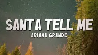 Thumbnail: Ariana Grande - Santa Tell Me (Lyrics)