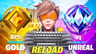 Thumbnail: Gold to Unreal Ranked Speedrun.. (Fortnite Reload)