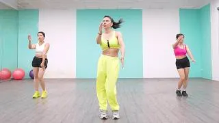 Thumbnail: Exercise To Lose Belly Fat FAST - 40 Mins Aerobic Dance Workout At Home ✅ Aerobic Inc