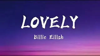 Thumbnail: Billie Eilish, Khalid - lovely (Lyrics)
