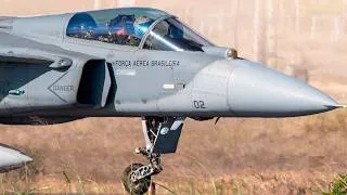 Thumbnail: Saab F-39 Gripen, F-15 Eagle & F-16 Afterburner Takeoffs