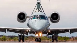 Thumbnail: Brazilian Air Force Embraer E-99 AEW&C Radar Plane Takeoff!