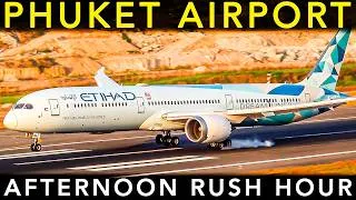 Thumbnail: Plane Spotting PHUKET AIRPORT highlights | B777, A350, B787, A330, B767 & more - Landings & Takeoffs
