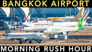 Thumbnail: BANGKOK SUVARNABHUMI AIRPORT | Plane Spotting | Landing & Takeoff - Morning RUSH HOUR