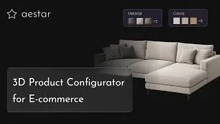 Thumbnail: 3D Product Configurator for E-commerce & Manufacturing | AESTAR Demo