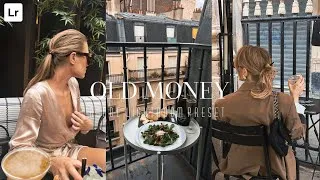 Thumbnail: Old Money Preset | Aesthetic Lightroom Preset Free DNG | Lightroom editing tutorial aesthetic