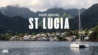 Thumbnail: St. Lucia Deep House 2026 🌴 Better Than Hawaii? | Caribbean Hidden Paradise 4K | AEVE DEEP #107