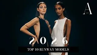 Thumbnail: Top 10 Female Runway Models of 2026 👠