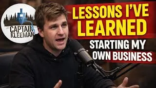 Thumbnail: Starting My Own Business: What I Got Right (and Wrong) with @CaptainKleeman 