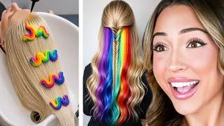 Thumbnail: Rainbow Hair Transformations You Wont Believe