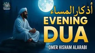 Thumbnail: Powerful Evening Adhkar for Protection & Blessings|أذكار المساء للحفظ والبركة 🌙|Omer Hisham Al Arabi