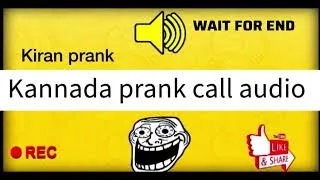 Thumbnail: Kannada kiran Prank Call Audio😅| #prankcall #funnycall #viralvideo #policeprank #prank #funny #viral
