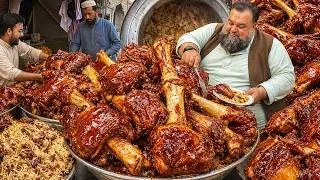 Thumbnail: Most Famous Afghan Kabuli Pulao recipe | Uzbek Pulao | Beef Pulao | Street Food