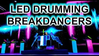 Thumbnail: Breakdancing LED Drummers with Reactive Visuals - AFISHAL