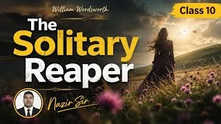 Thumbnail: The Solitary Reaper #class 10