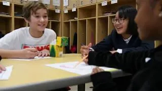 Thumbnail: Higashi School joins in on the fun at Iwakuni Elementary school