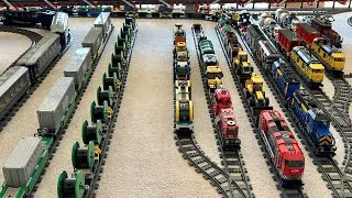 Thumbnail: Long LEGO Cargo Train - 50 Cars and 5 Locomotives!!