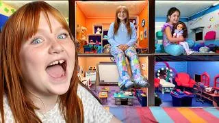 Thumbnail: DAY 1 inside ADLEY's DOLL HOUSE!!  Surprise Party in the Park, Swimming, Water Slides, & waterpark!