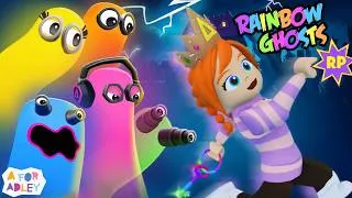 Thumbnail: BECOME a RAiNBOW GHOST?! Survive the PORTAL HOUSE in our new Rainbow Ghost Run roleplay update