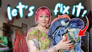 Thumbnail: Altering and mending my favourite clothes!