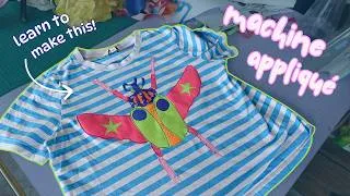 Thumbnail: How to appliqué with a sewing machine + how to use bondaweb! 🪲✂️