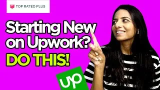 Thumbnail: Do this to get your first client on Upwork | Start on Upwork from Scratch