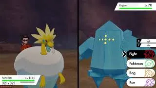 Thumbnail: Shiny Regice After 1,123 Encounters (Pokemon Sword- CROWN TUNDRA DLC)