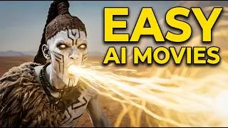 Thumbnail: How to Make Full-Length AI Movies Quickly (The Easy Lazy Way)