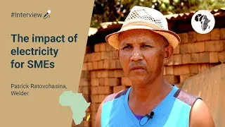 Thumbnail: Interview: #ImpactStory The impact of electricity for SMEs - Patrick Mahasolo (Welder)