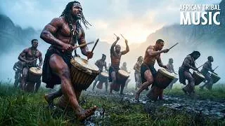 Thumbnail: 💥 Push Rhythms Keep Pulling You Back ⚡ Powerful |  African Tribal Drums