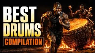 Thumbnail: Best African Tribal Drums for Running 🔥 Long Run Workout Compilation