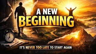 Thumbnail: A New Beginning – It’s Never Too Late to Start Again | Motivational
