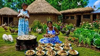 Thumbnail: Embracing Our African Village Life In Organic Way Before Moving In🌿🐇& Cooking a Special Meal for Him