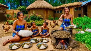 Thumbnail: Our First Organic African Village Breakfast Before Moving Into Our Dream Home🌿🔥|African Village Life