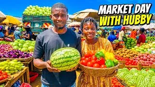 Thumbnail: Beautiful Market Day With My Husband ❤️ Our Dream Home Awaits Interior Finishes! 