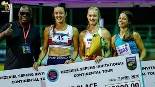 Thumbnail: Bradley Nkoana Stuns, Sekgodiso Returns & Fourie's 12.67s WORLD LEAD! | Hezekiel Sepeng Invitational