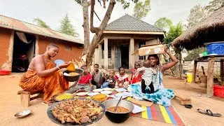 Thumbnail: New Design For Our Village Tiny House 🏠 | Cooking Chicken Wings & American Parcel 📦 in the Village