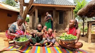 Thumbnail: Cooking Our Staple Village food Dish | Our Tiny Bedroom House has A new Look 