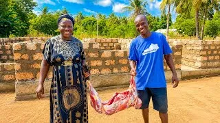Thumbnail: Unbelievable Dream Home Milestone! 🏡 Our 3-Bedroom Home Is Rising | Whole Goat Coconut Masala Stew