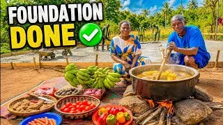 Thumbnail: A Huge Milestone! 🏡 Our Dream Home Foundation Is Complete | Farm-to-Table Village Feast