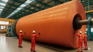 Thumbnail: Inside Copper Wire Factory – How Endless Copper Wires Are Made at Massive Scale (Full Process)