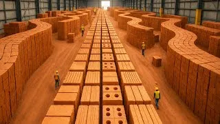 Thumbnail: Inside Brick Factory – How Clay and Mud Turn into Millions of Bricks (Full Process)
